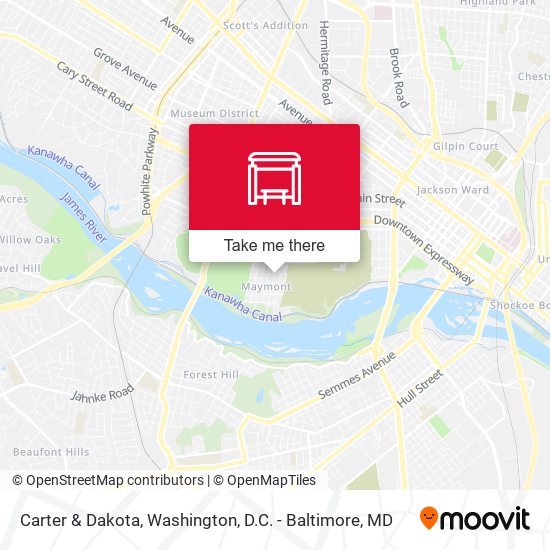 Mapa de Carter & Dakota