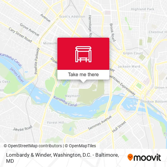 Lombardy & Winder map