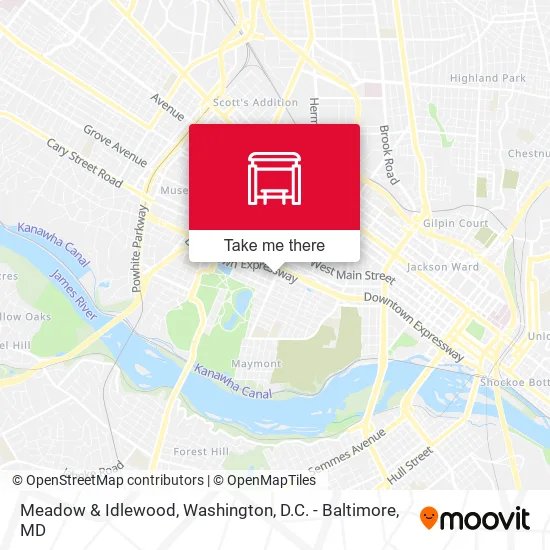 Meadow & Idlewood map