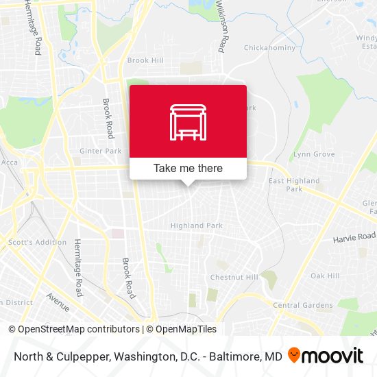 Mapa de North & Culpepper