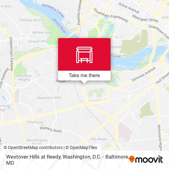 Westover Hills at Reedy map