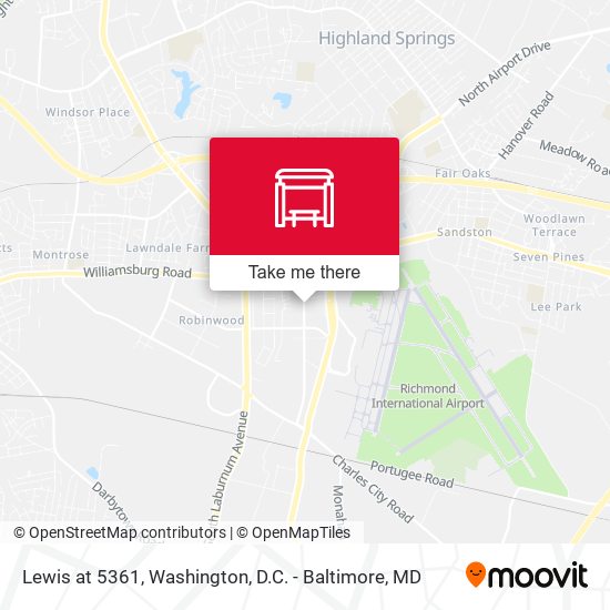 Lewis at 5361 map