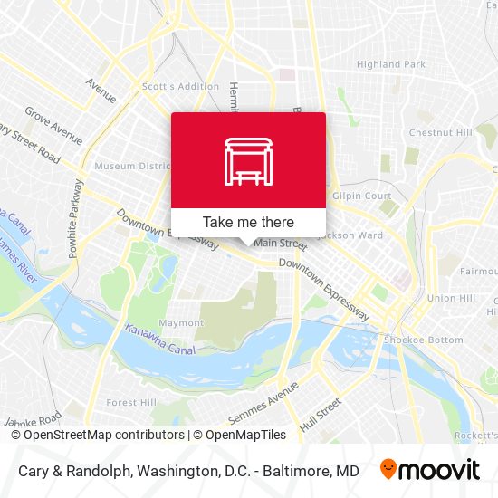Cary & Randolph map
