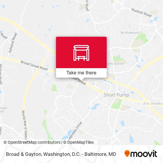 Mapa de Broad & Gayton