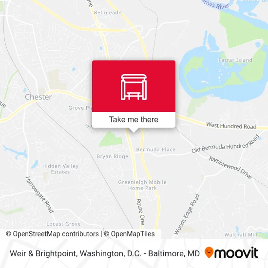 Weir & Brightpoint map