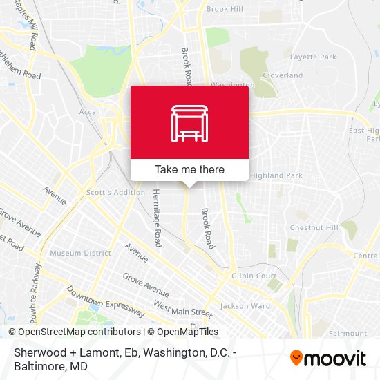 Mapa de Sherwood + Lamont, Eb