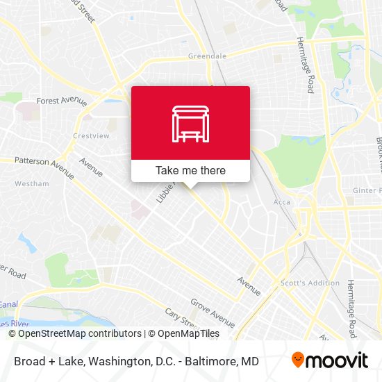 Broad + Lake map