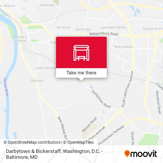 Mapa de Darbytown & Bickerstaff