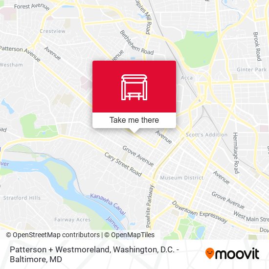Patterson + Westmoreland map