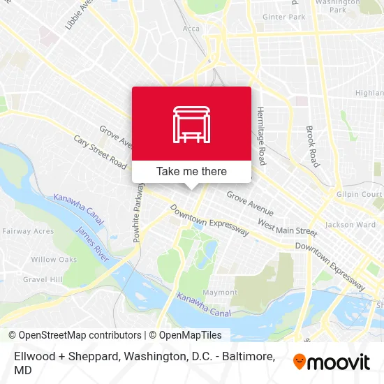 Ellwood + Sheppard map