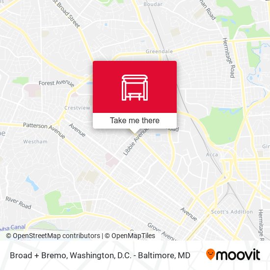 Broad + Bremo map