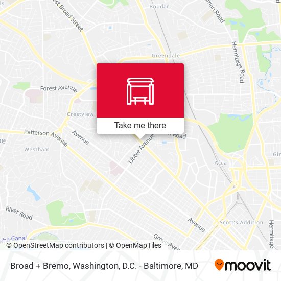 Mapa de Broad + Bremo