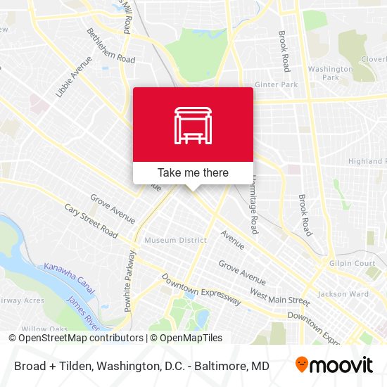 Broad + Tilden map