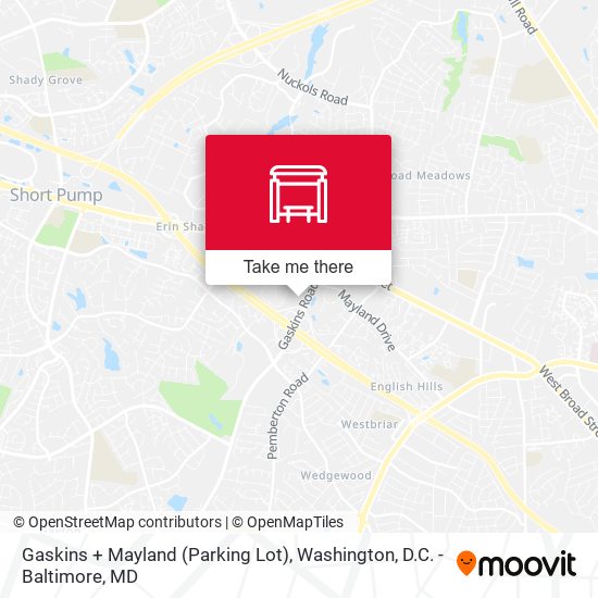 Mapa de Gaskins + Mayland (Parking Lot)