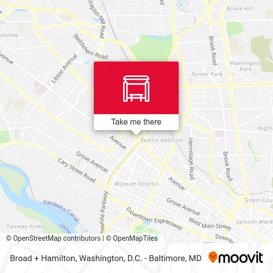 Broad + Hamilton map