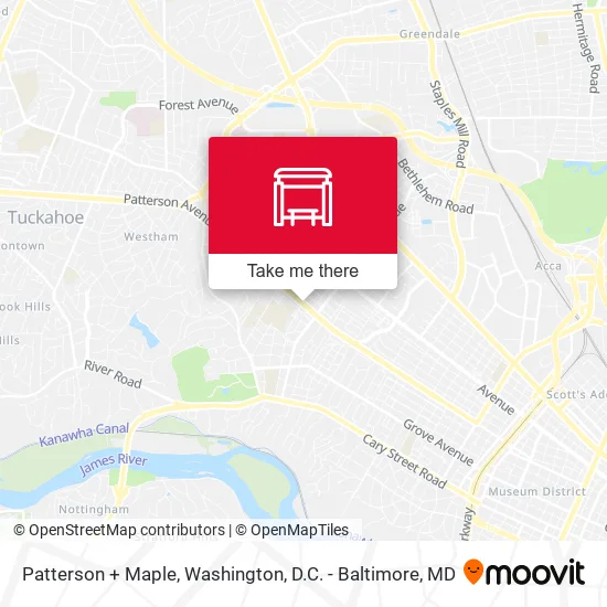 Patterson + Maple map