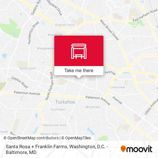 Santa Rosa + Franklin Farms map