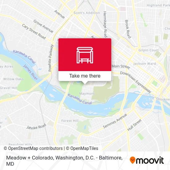 Meadow + Colorado map