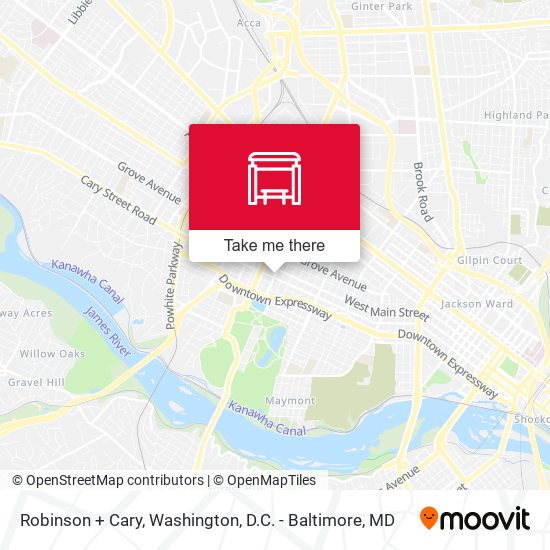 Robinson + Cary map