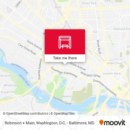 Robinson + Main map