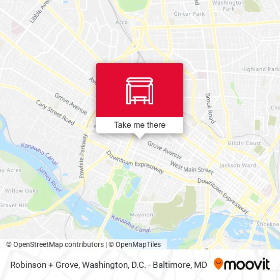 Robinson + Grove map