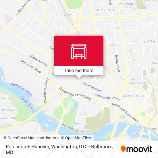 Mapa de Robinson + Hanover