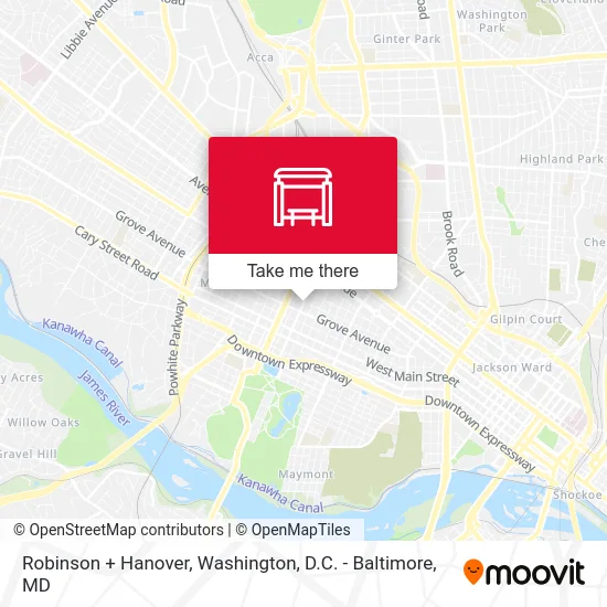 Robinson + Hanover map