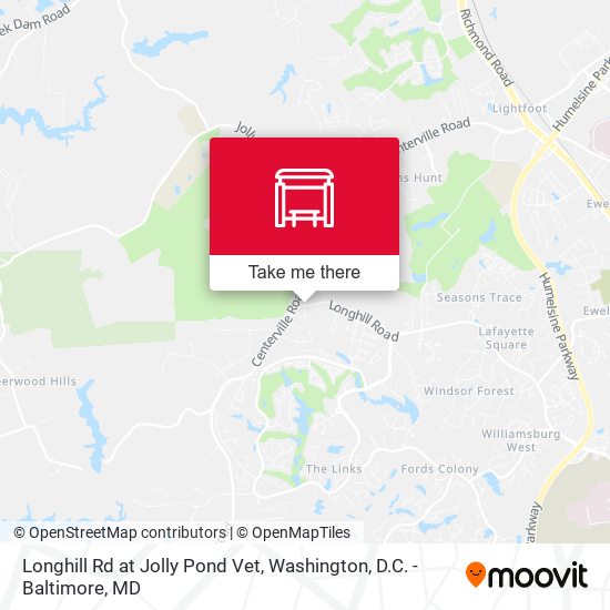 Mapa de Longhill Rd at Jolly Pond Vet