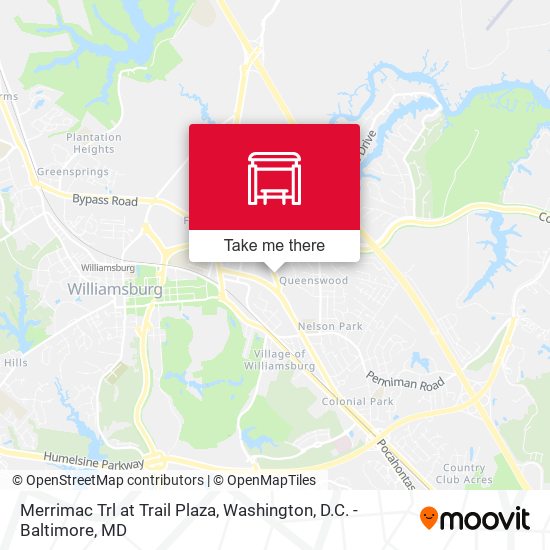 Merrimac Trl at Trail Plaza map