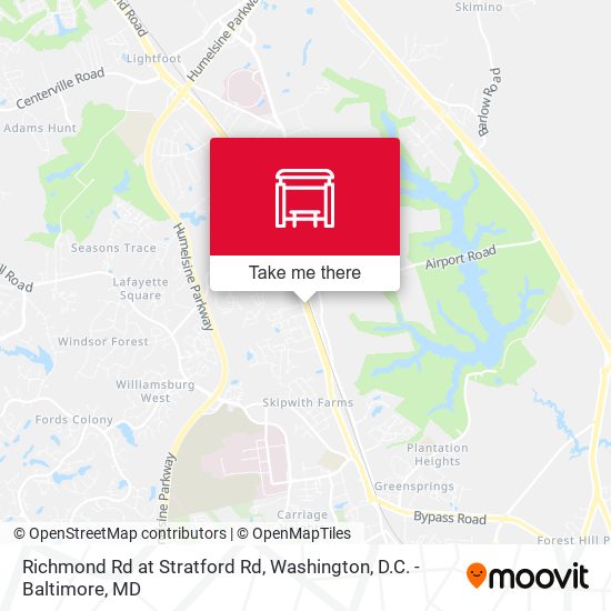 Mapa de Richmond Rd at Stratford Rd