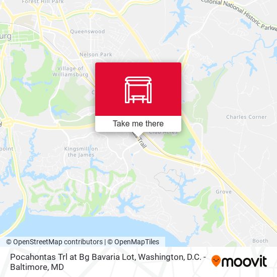 Pocahontas Trl at Bg Bavaria Lot map