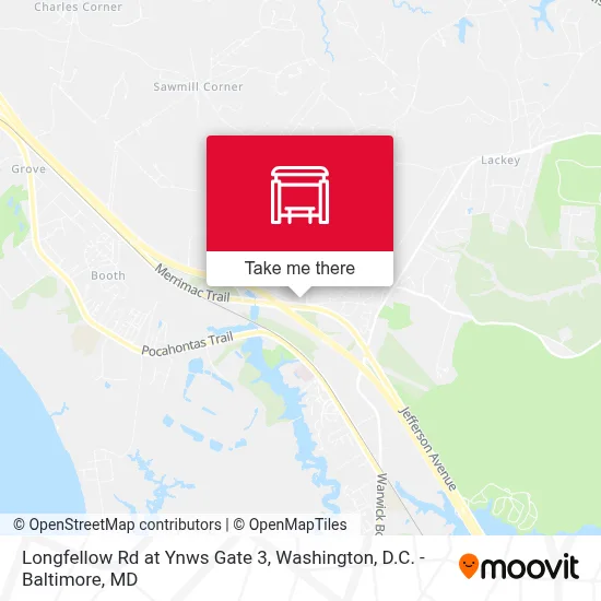 Longfellow Rd at Ynws Gate 3 map