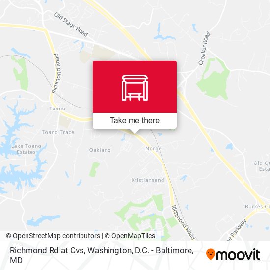 Mapa de Richmond Rd at Cvs