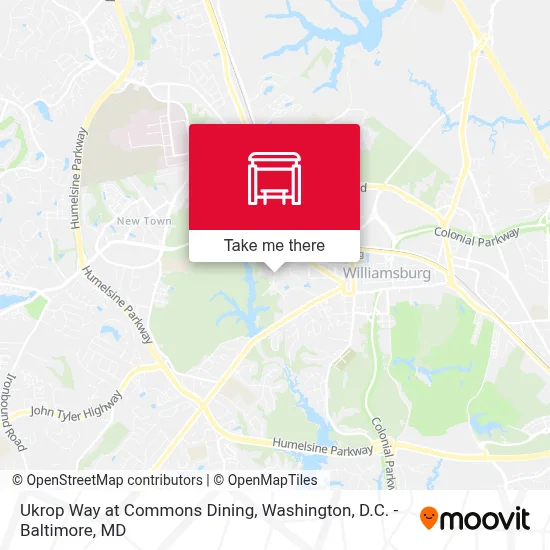 Ukrop Way at Commons Dining map