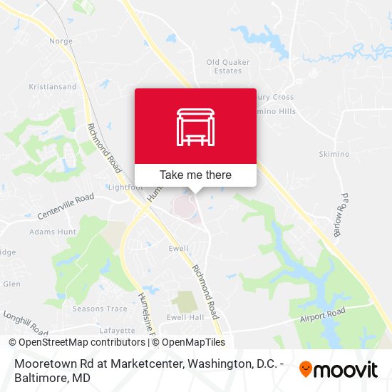 Mooretown Rd at Marketcenter map