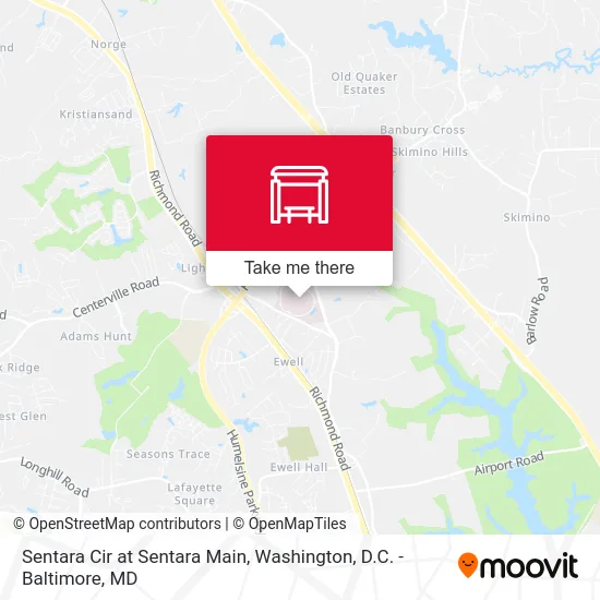 Sentara Cir at Sentara Main map