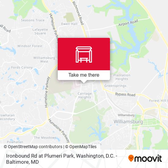 Mapa de Ironbound Rd at Plumeri Park