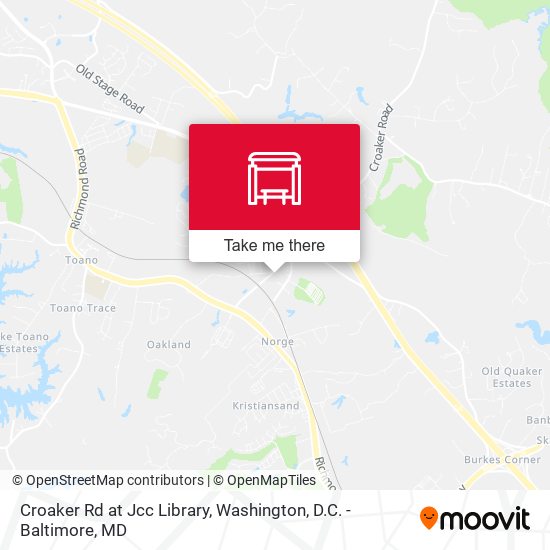 Croaker Rd at Jcc Library map