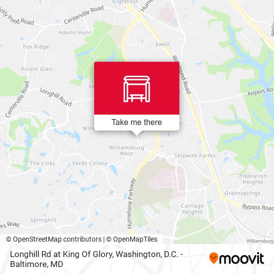 Longhill Rd at King Of Glory map
