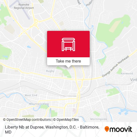 Liberty Nb at Dupree map