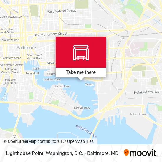 Mapa de Lighthouse Point