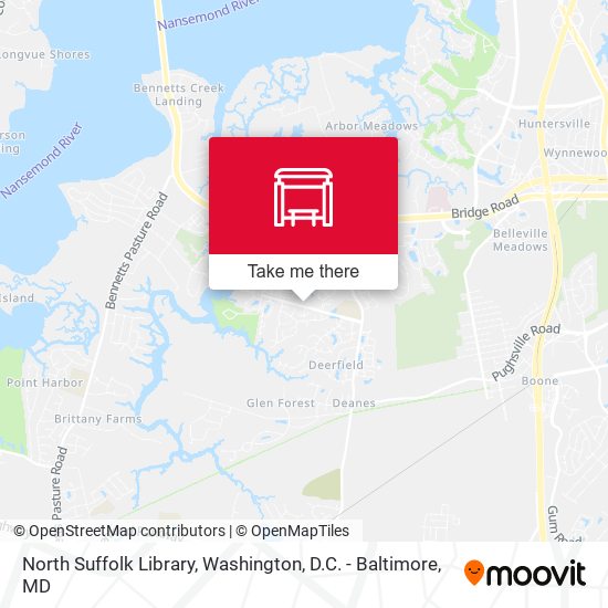 Mapa de North Suffolk Library