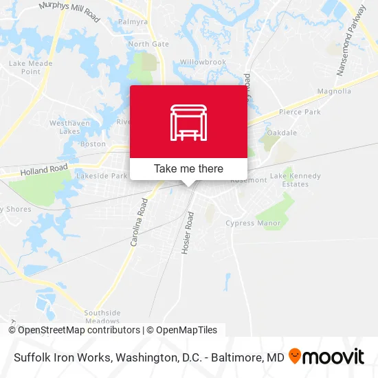 Suffolk Iron Works map