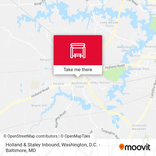 Holland & Staley Inbound map