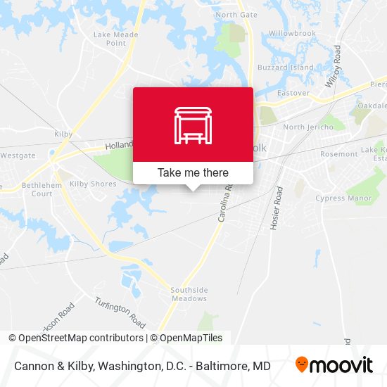 Cannon & Kilby map