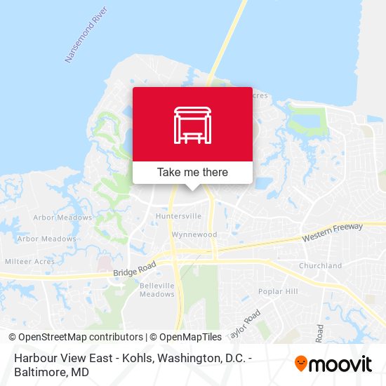 Mapa de Harbour View East - Kohls