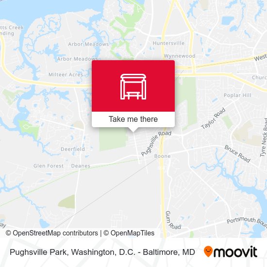 Pughsville Park map