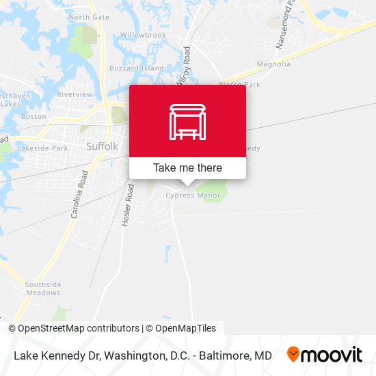 Lake Kennedy Dr map