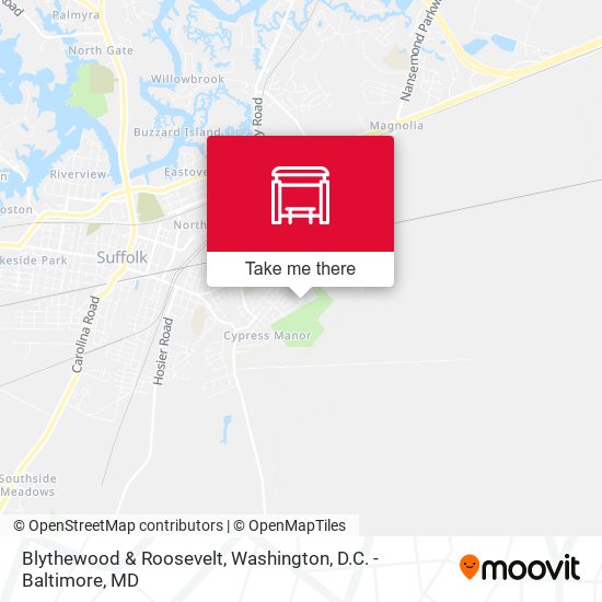 Mapa de Blythewood & Roosevelt