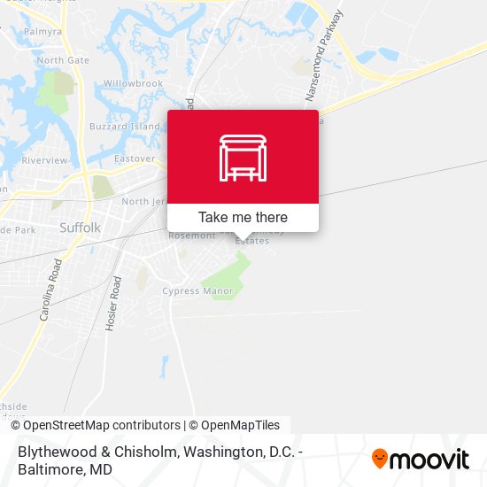 Blythewood & Chisholm map